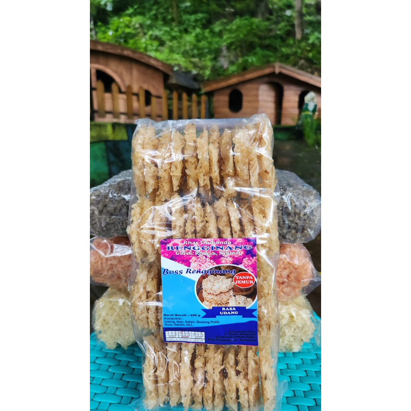 

rengginang rasa udang/rengginang mentah/rengginang khas situbondo/boss rengginang