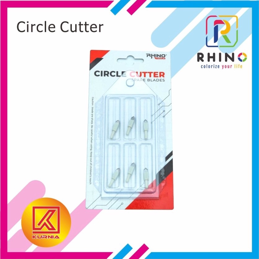 

Terbatas Rhino Mata Pisau Circle Cutter Circle Cutter Spare Blades