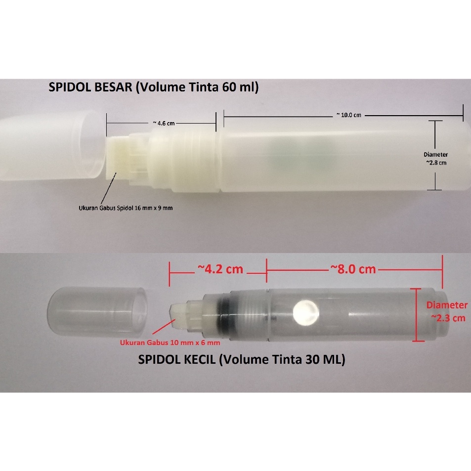 

Spidol Kosong Untuk Tinta Permanen Tinta Karung Tinta Marking Dengan Mekanisme Spring Valve