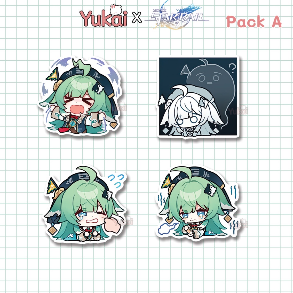 

Stiker Pack Huohuo Honkai Star Rail (HSR) Premium, Sticker Anime Waterproof