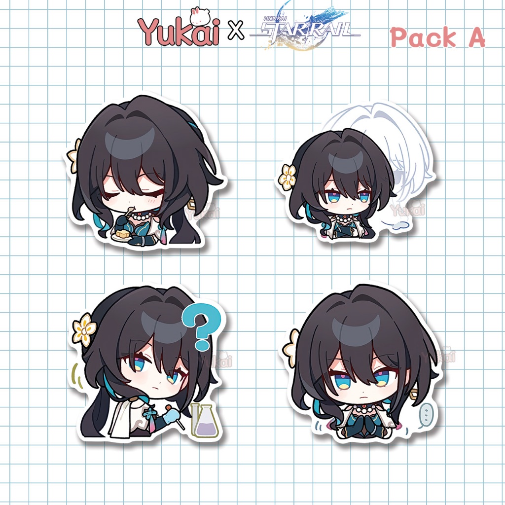 

Stiker Pack Ruan Mei Honkai Star Rail (HSR) Premium, Sticker Anime Waterproof