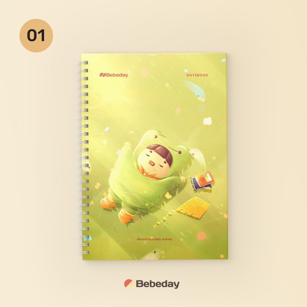 

Bebeday - Notebook Spiral | Buku Catatan