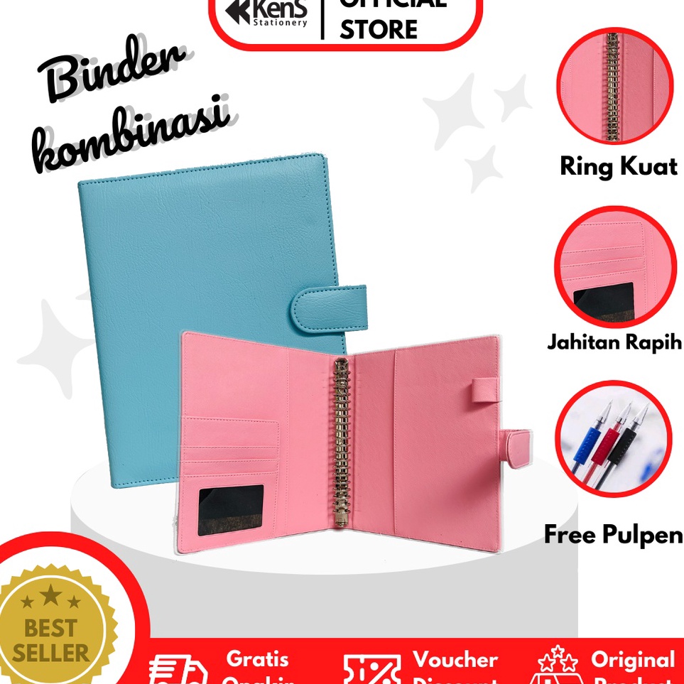 

Binder A5 Kombinasi Ring 2 Binder organizer 2 Warna Dalam 1 Binder Terlaris Terbaik