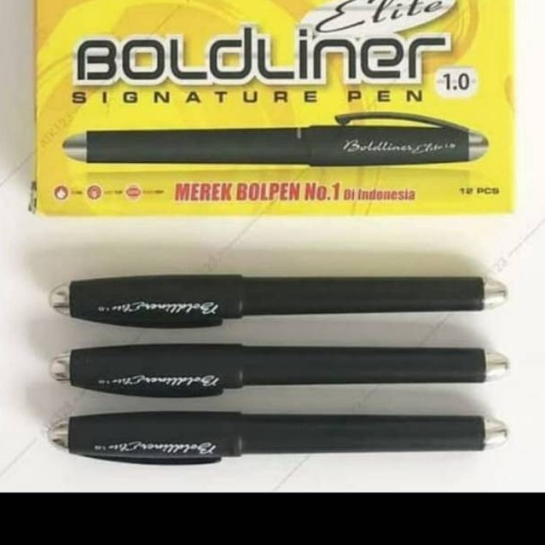 

Pulpen standar boldliner blackbiru 1mm 1pack