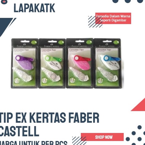 

Limitless CORRECTION TAPE TIP EX KES FABER CASTELL SR 56