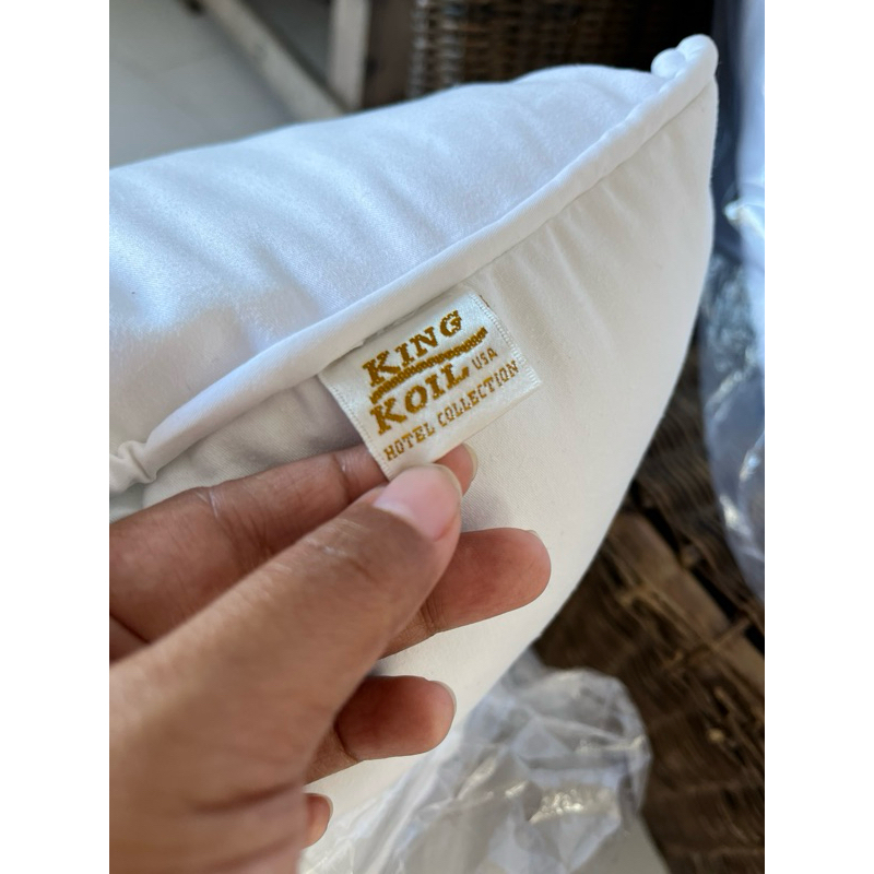 Bantal/Guling KingKoil Ex Hotel/Pillow Packing Vakum ongkir Lebih Murah