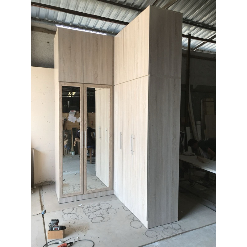 LEMARI PAKAIAN L CUSTOM SESUAI RUANGAN