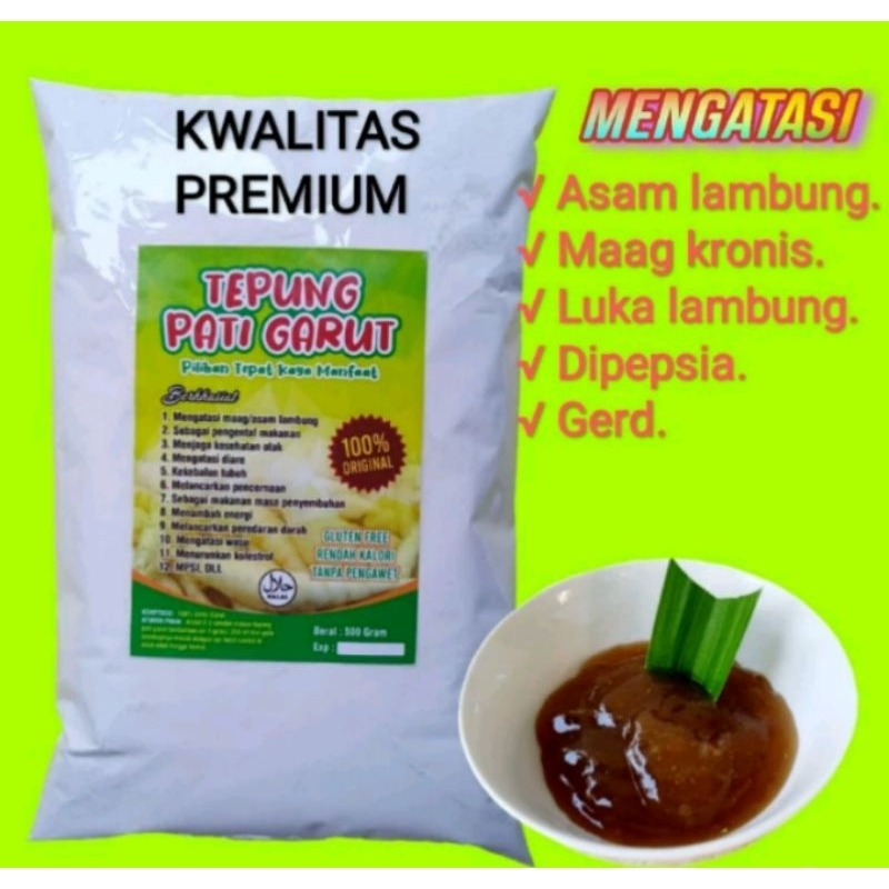 

[READY] Tepung Garut Asli 100% Tanpa Campuran Kemasan Plastik Standing Pouch Tepung Pathi Garut Tepung Pati Garut Umbi Garut Angkrik Irut Larut Arrowroot Mengatasi Asam Lambung Maag Typus Infeksi Usus Emping Garut Simping Kripik Keripik Krupuk Kerupuk