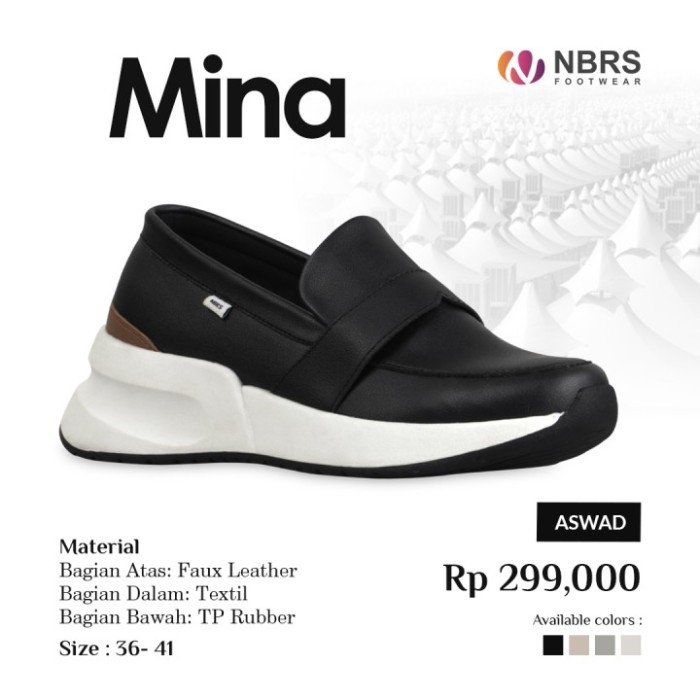 [ORIGINAL] NIBRAS MINA SEPATU SNEAKERS CASUAL WANITA FOOTWEAR