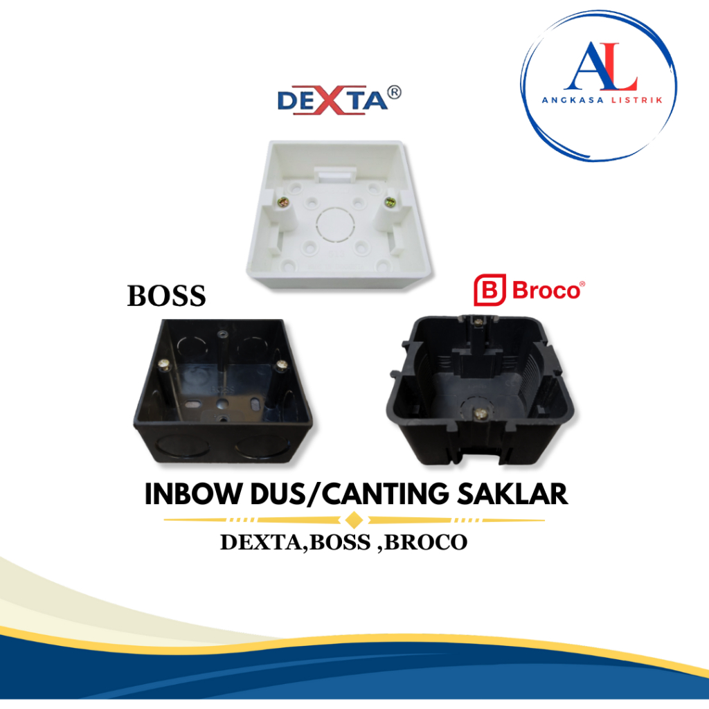 IB DOS KOTAK BOSS, DEXTA PUTIH, BROCO CANTING KOTAK RUMAH SAKLAR