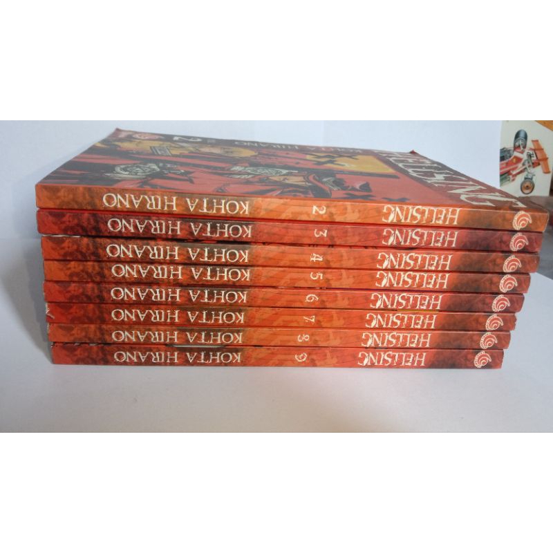 Komik Hellsing Set 1-10 Tamat