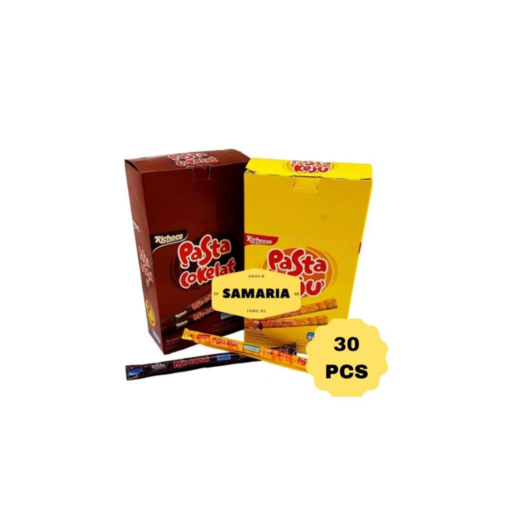 

Nabati Pasta Keju/Pasta Coklat (30 pcs x 8 gram)