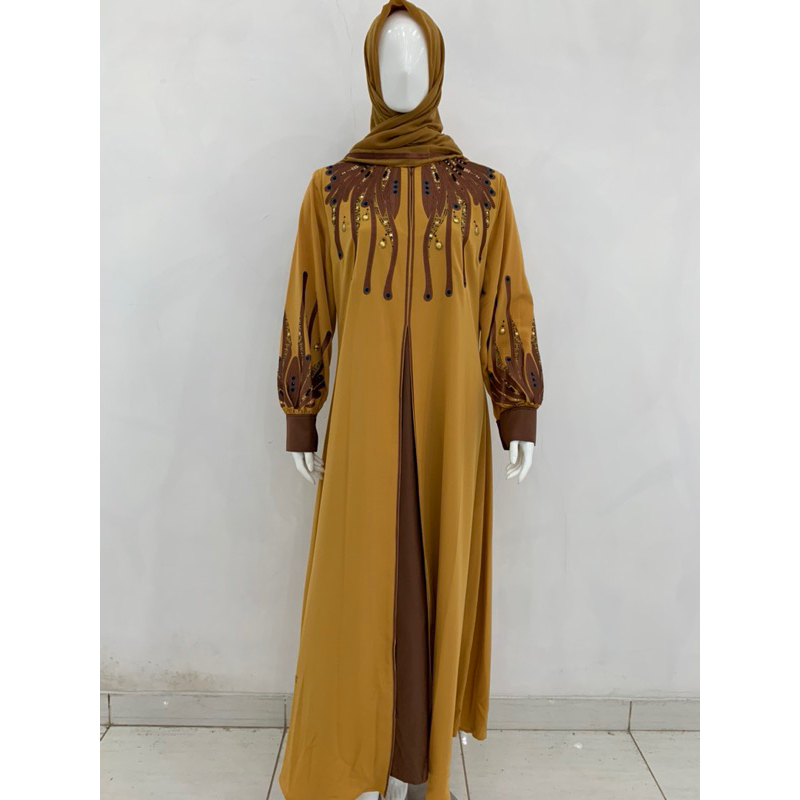ABAYA HIKMAT PREMIUM A5544/ABAYA IMPOR SAUDI/ABAYA SAUDI