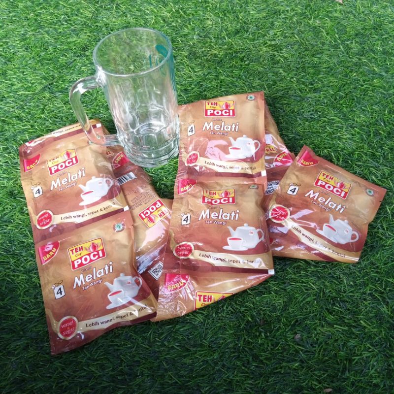 

20 Sachet Gratis Gelas Teh Celup Poci Melati Sachet