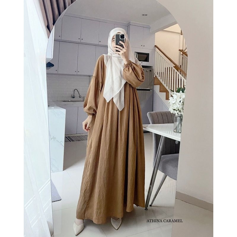 ATHINA ABAYA BY LATASHA OUTFIT || Latasha Outfit Original || Abaya Premium || Gamis Premium || Abaya