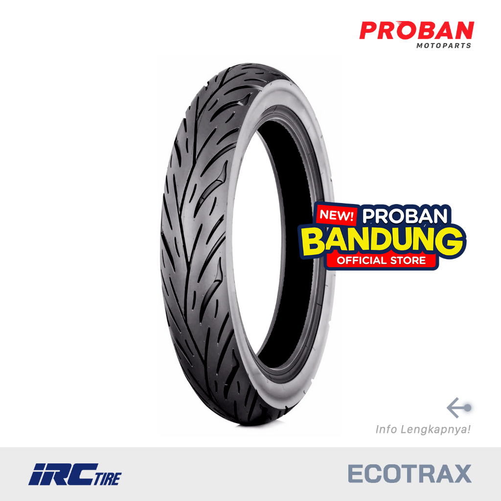 IRC TL ECOTRAX NR96 90/90 Ring 14 BAN MOTOR TUBELESS