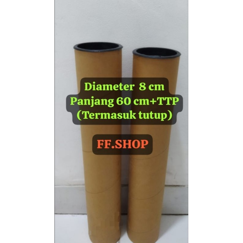 

Inst Tabung Packing Dm 8 x 60 cm + Ttp/Tube Paper Core/selongsong (sudah termasuk tutup)