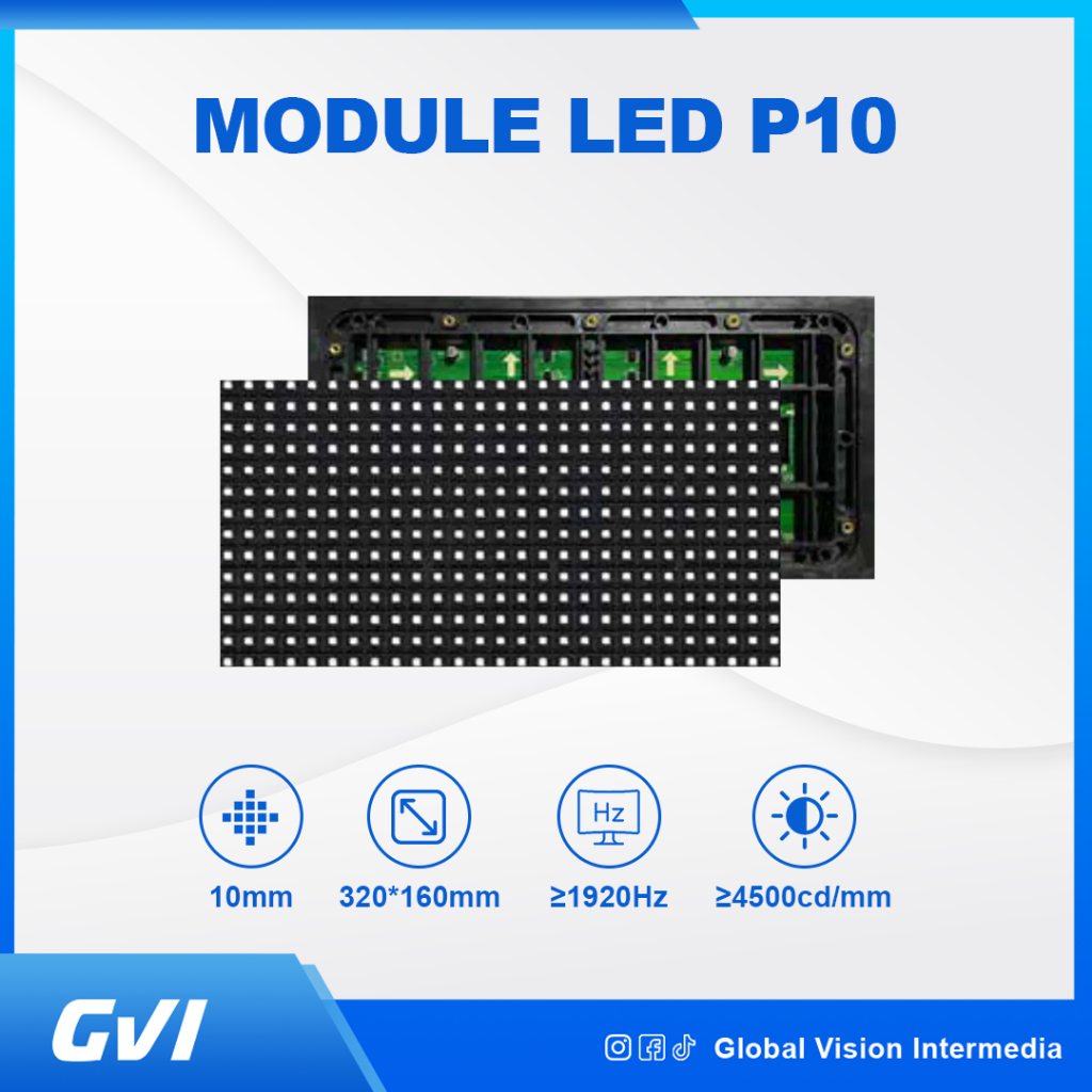 Module LED Videotron P10 Outdoor