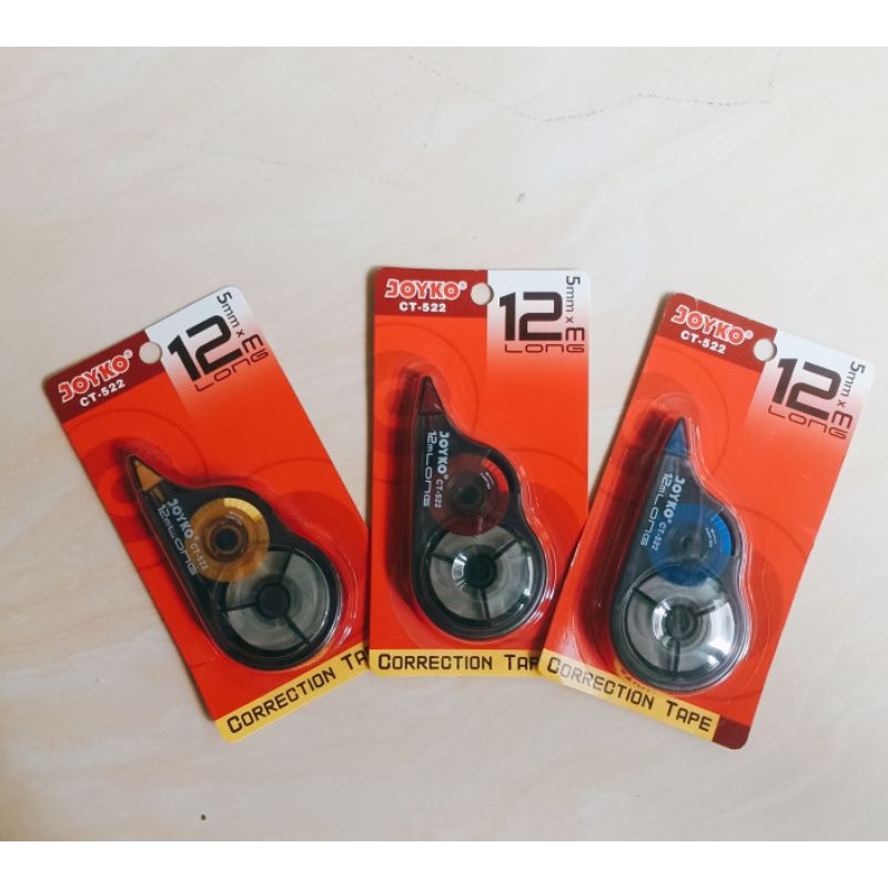 

Correction Tape 12M Joyko CT-522