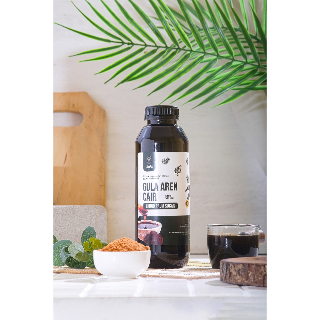 

ALWA Gula Aren Cair 500 ml, Premium Quality, Syrup Palm Sugar
