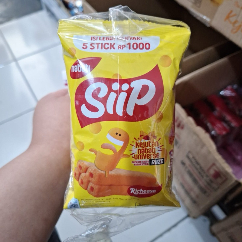 

NABATI SIIP KEJU 12gr x 10 pcs