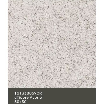 Granit premium 30x30 Roman dTidore Grigio/Avoria ( Motif bintik pasir granit exotic)