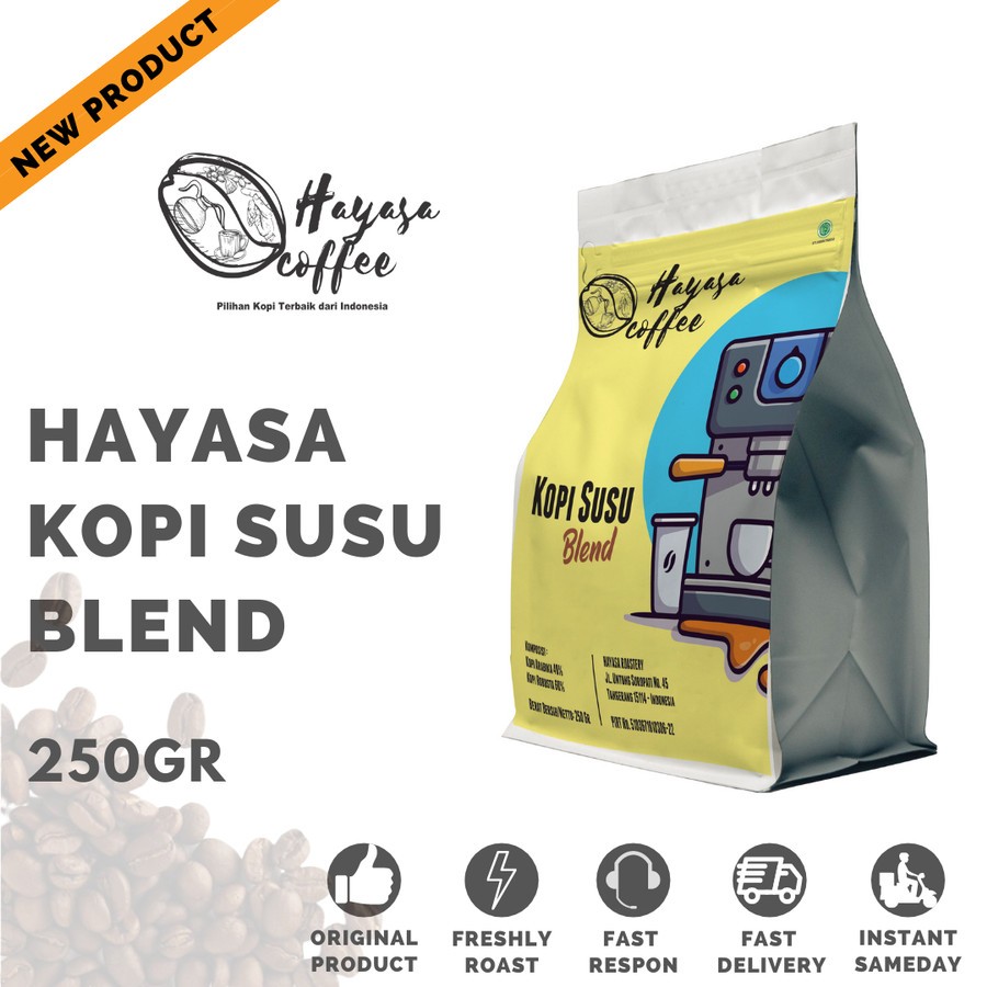 

250gr - Hayasa Kopi Susu Blend