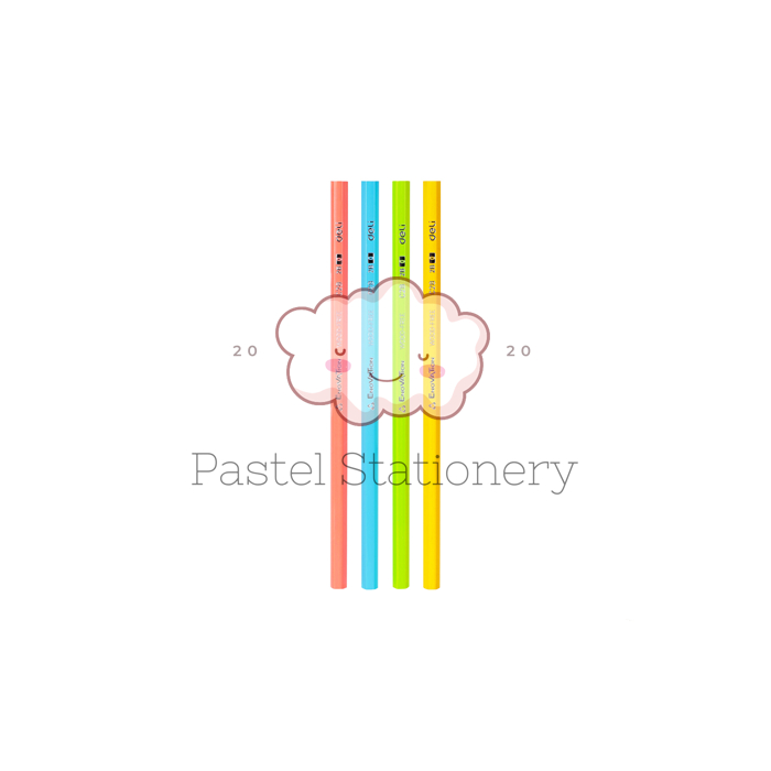 

[PACK] Pensil Gambar Komputer 2B Deli EC28 1 Pak Isi 12 Drawing Wood Free Pencil Murah