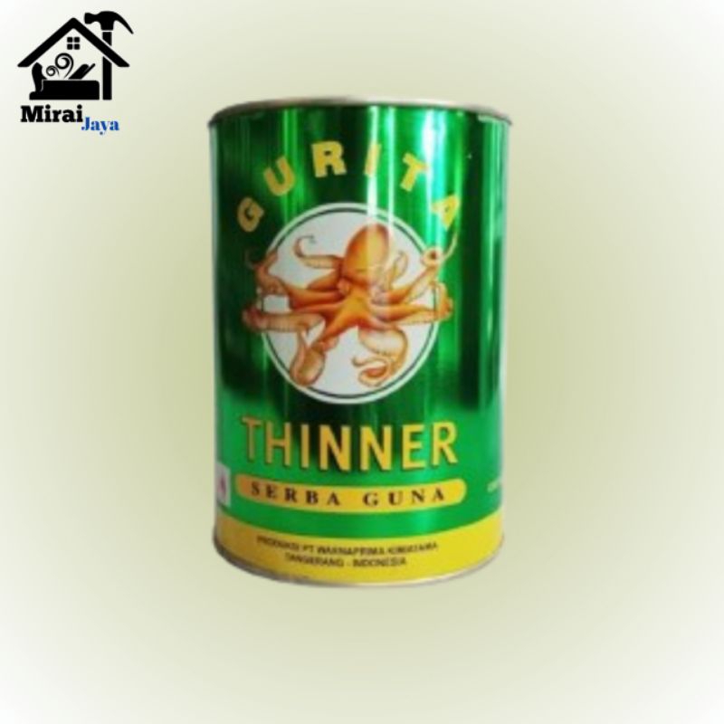 Thinner Gurita Pengencer Cat 0,9 Liter