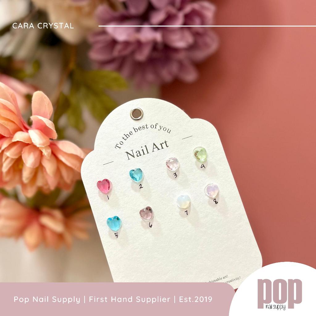 POP NAIL I Cara Crystal (07) satuan/ aksesoris crystal premium/ crystal no scratch