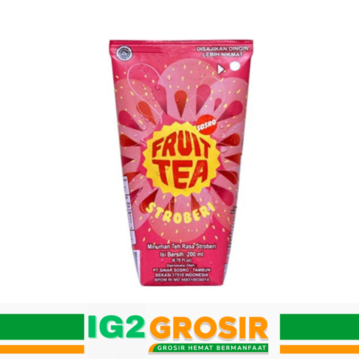 

Fruit tea genggam Strawbery