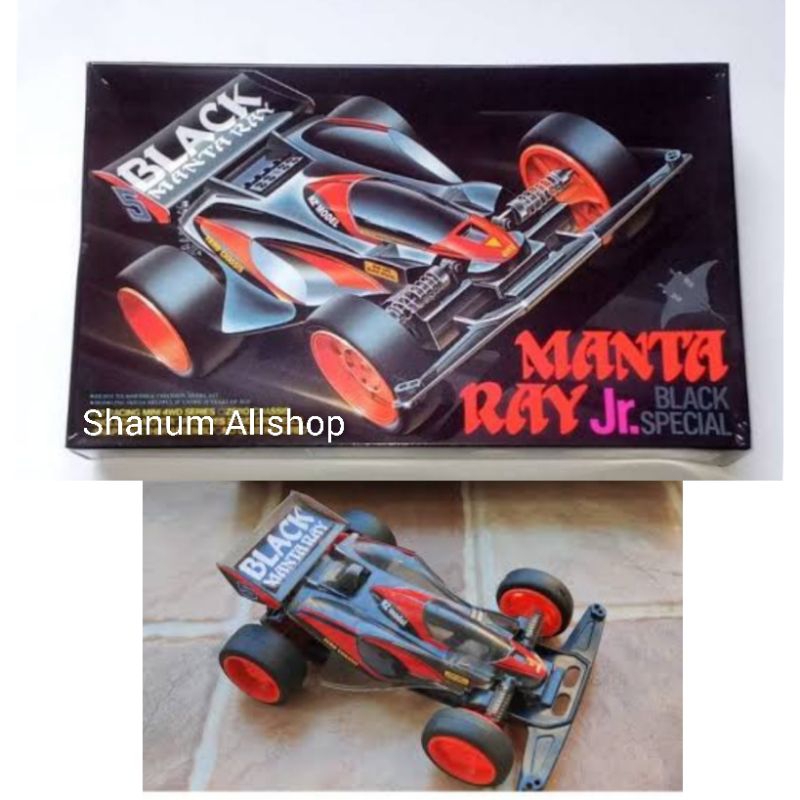 TAMIYA 18512 MANTA RAY JR BLACK SPECIAL [ ZERO CHASIS ]