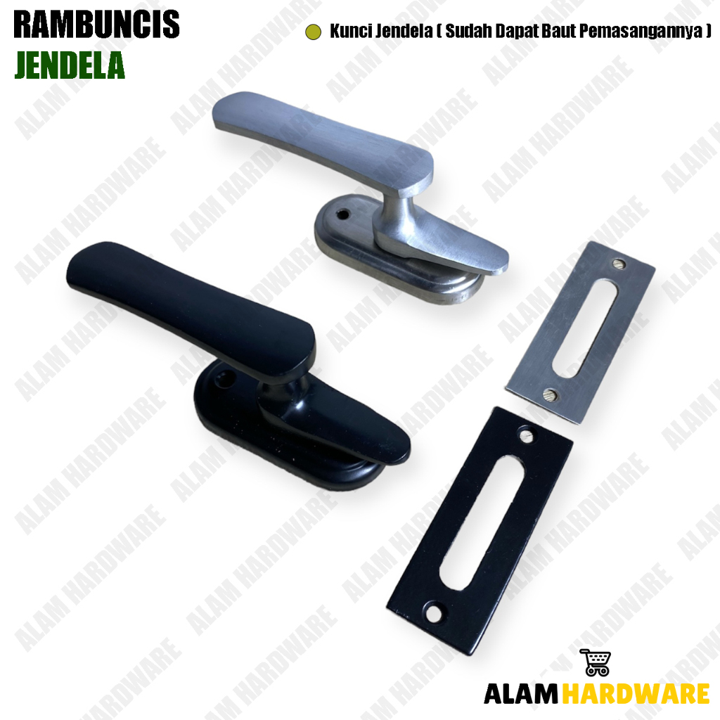Rambuncis Jendela Kunci Jendela Rumah