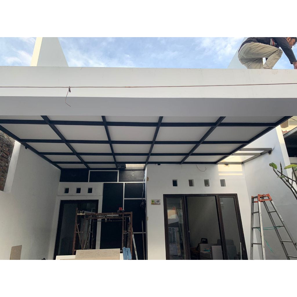 KANOPI ATAP RUMAH GALVALUM & GRC