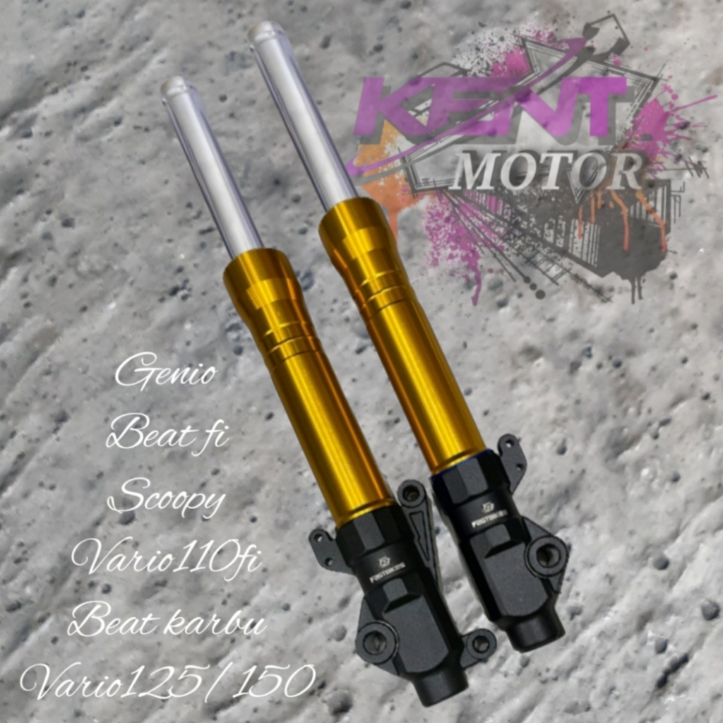 Shock depan beat fi/scoopy/vario125/150/genio shock skok depan matic variasi