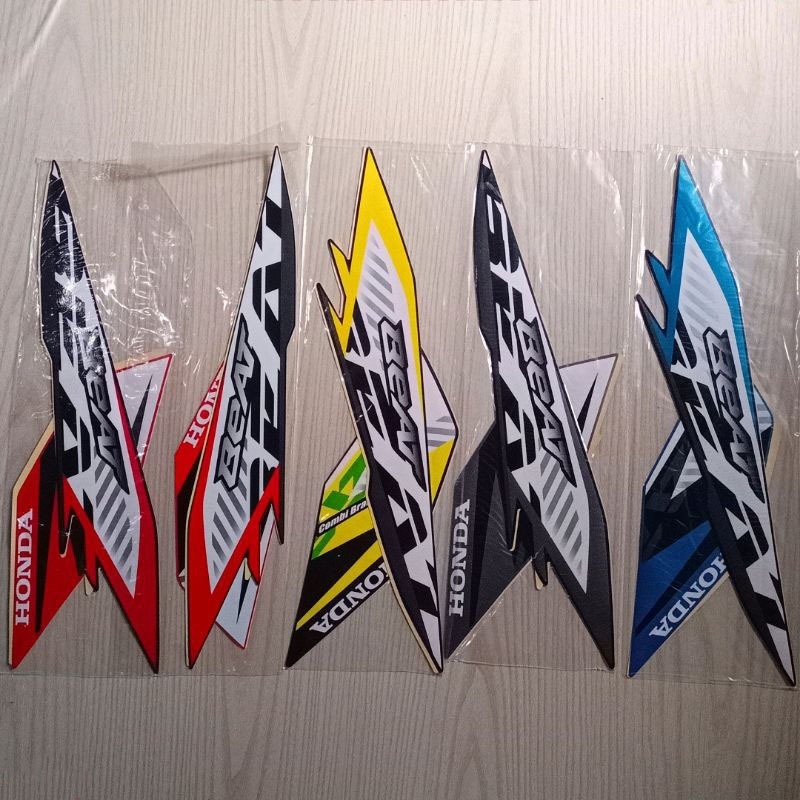 Stiker Striping Honda Beat New 2023- List Stiker Standar Beat New 2023 - Striping Standar Beat New 2