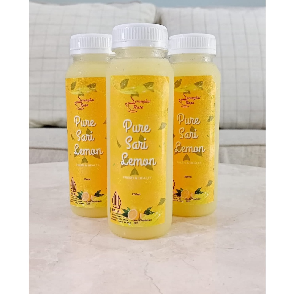 

o6Ready Stock Sari Lemon Air Lemon Murni Pure lemon Juice E86