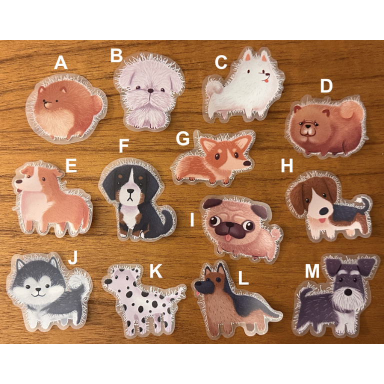 

Doggos transparent sticker