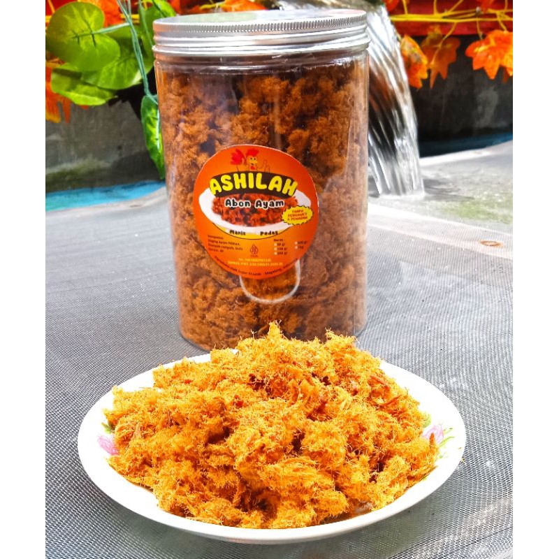 

(250 GR) ABON AYAM HOMEMADE ASHILAH 100% ASLI AYAM MPASI TOPPING ROTI MAGELANG