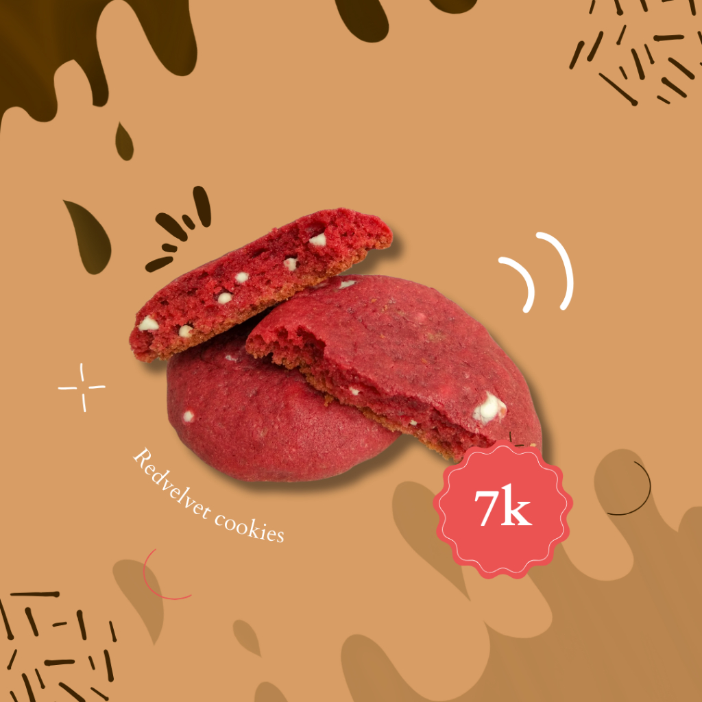 

Soft Baked Cookies - Red velvet