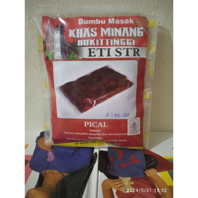 

Bumbu Pical khas Minang Hj Eti STR