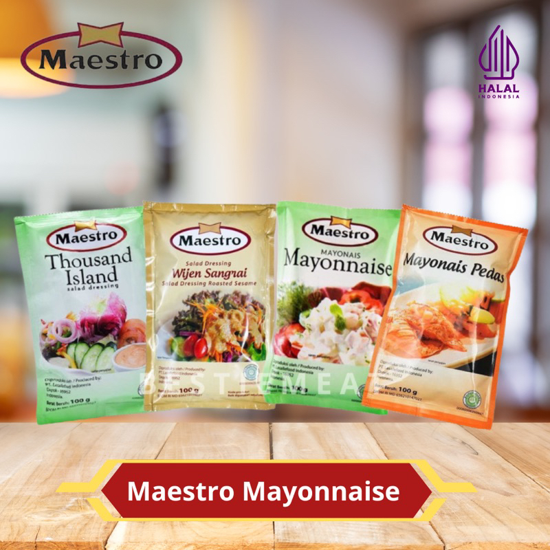 

Maestro Mayonaise Sachet 100g