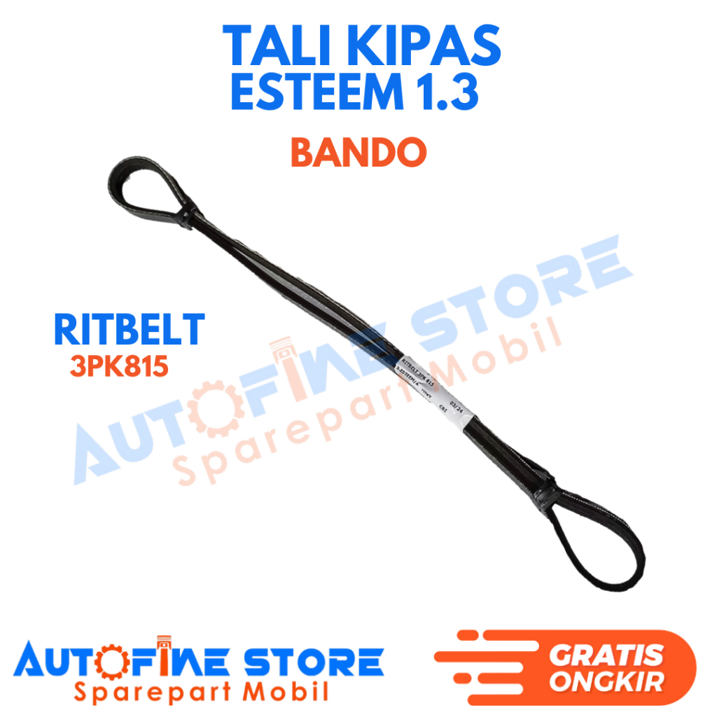 Tali Kipas Ritbelt 3PK815 Bando Esteem 1.3