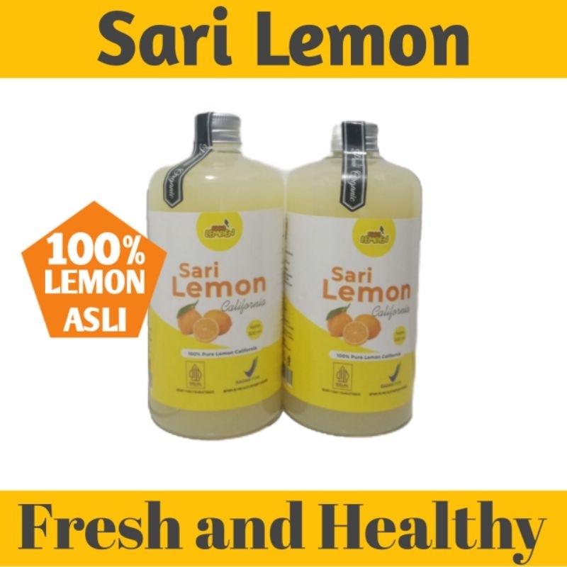 

Sari Lemon Segar 100% dari Buah Lemon California Murni 500ml by suur lemoen
