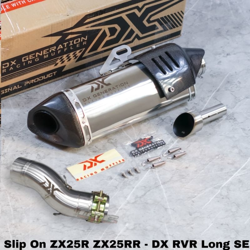 HOT DEALS Knalpot Slip On ZX25 ZX25R ZX25RR by DX Generation