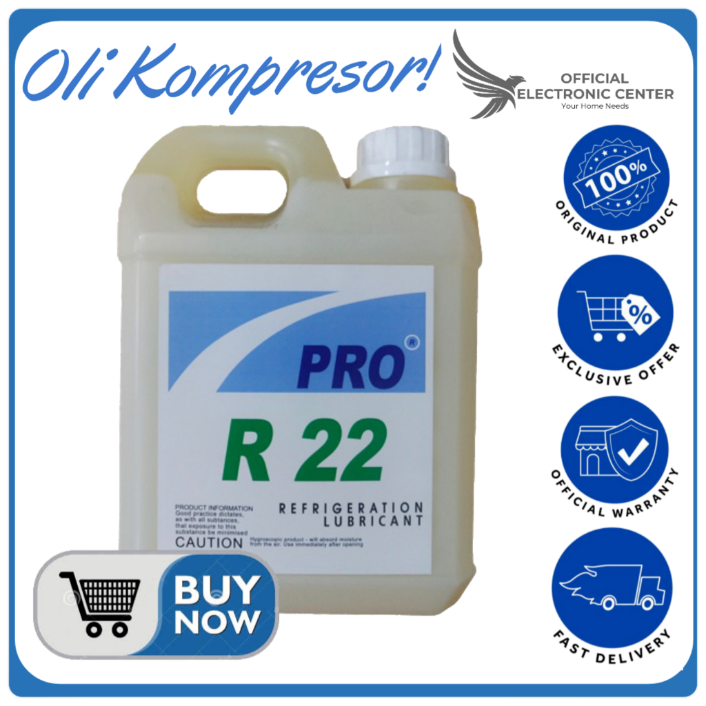 OLI KOMPRESOR AC R22 ORIGINAL OLI BERKUALITAS