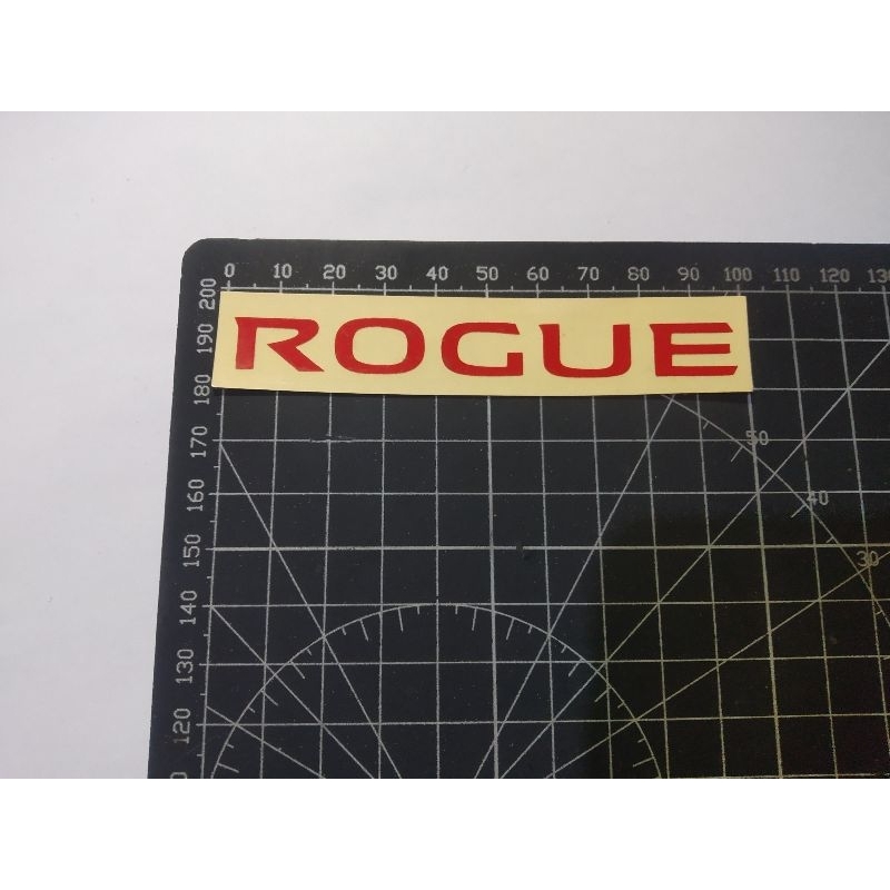 

cutting stiker rogue