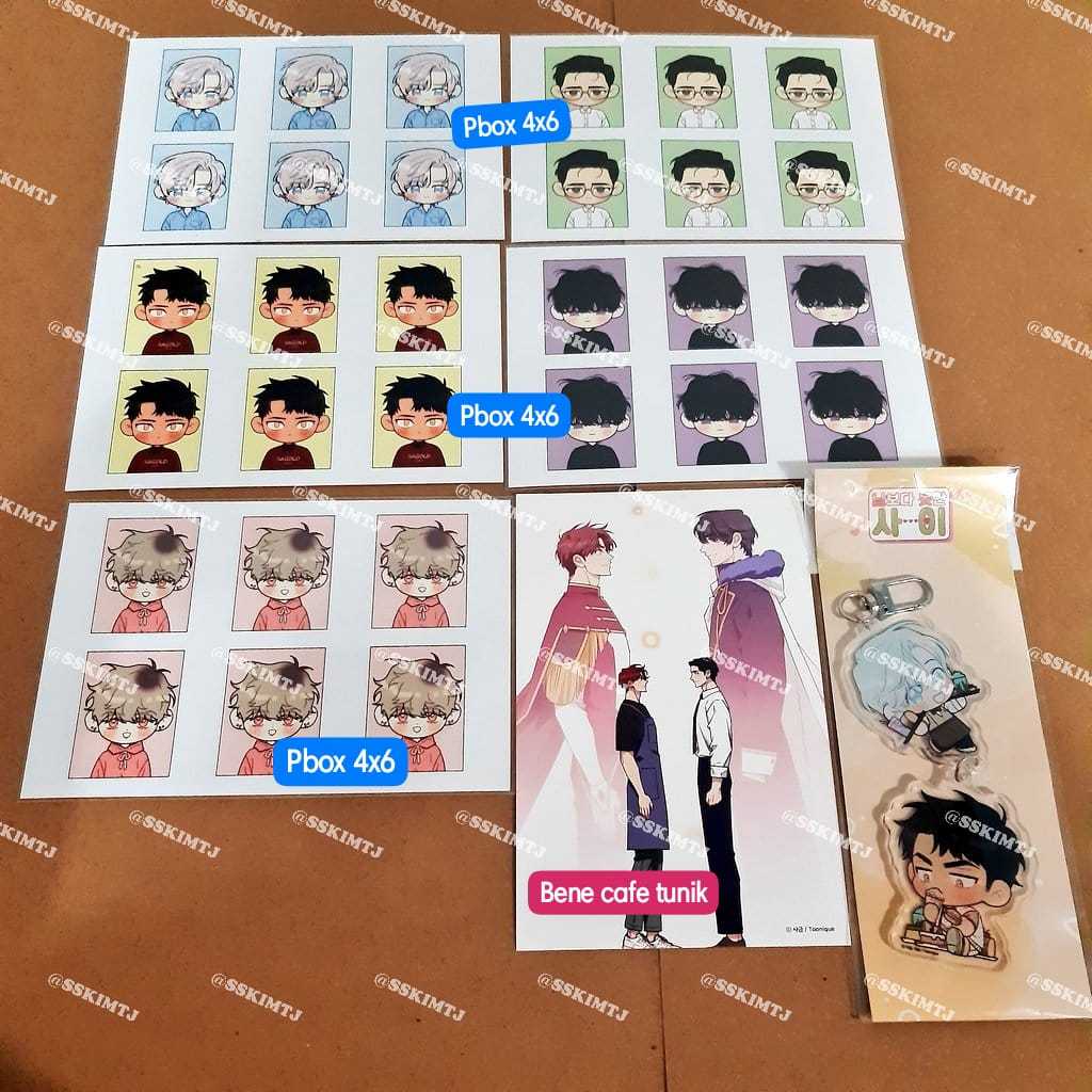 STRANGER THAN FRIENDS manhwa merch
