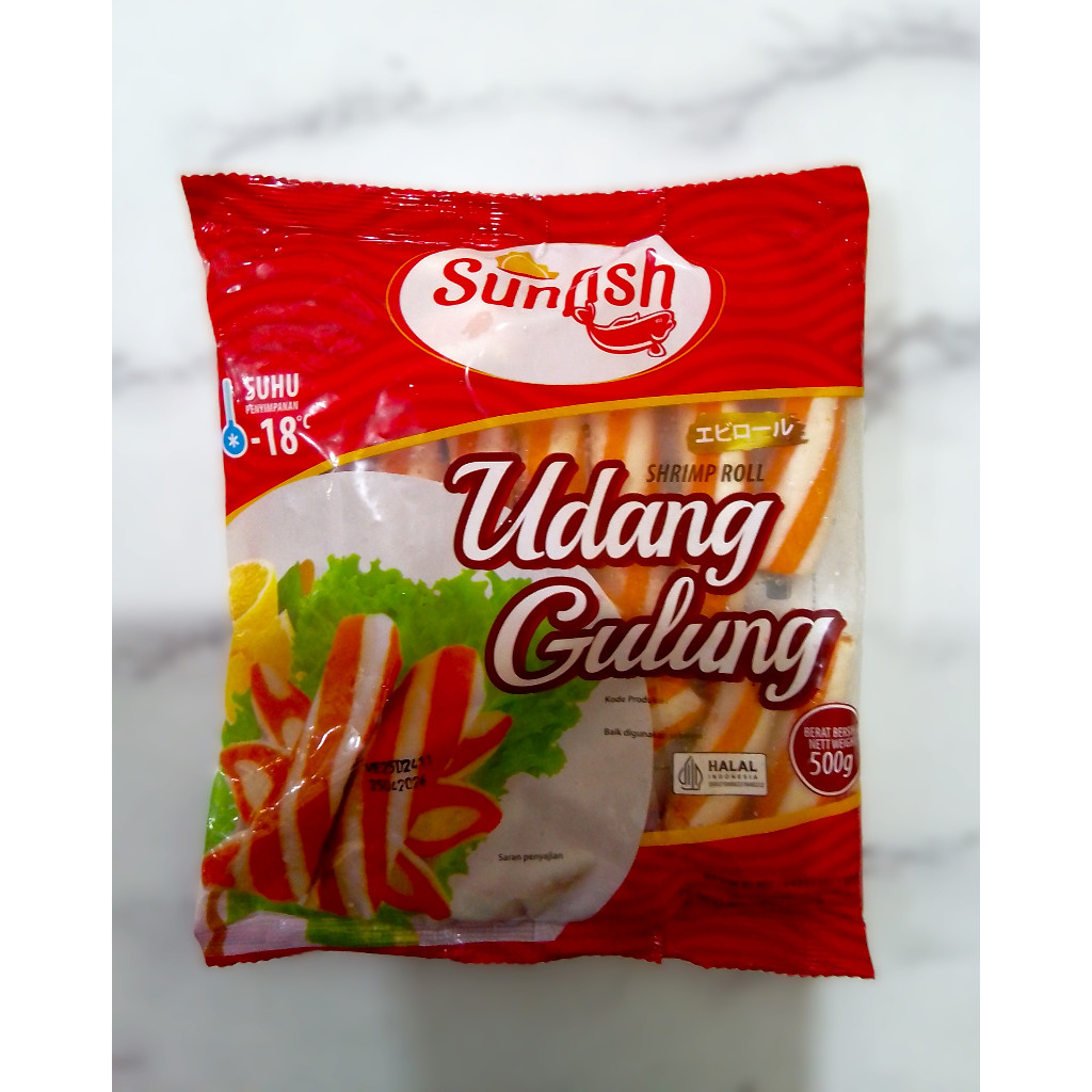 

Sunfish Shrimp Roll (Udang Gulung) 500 Gr