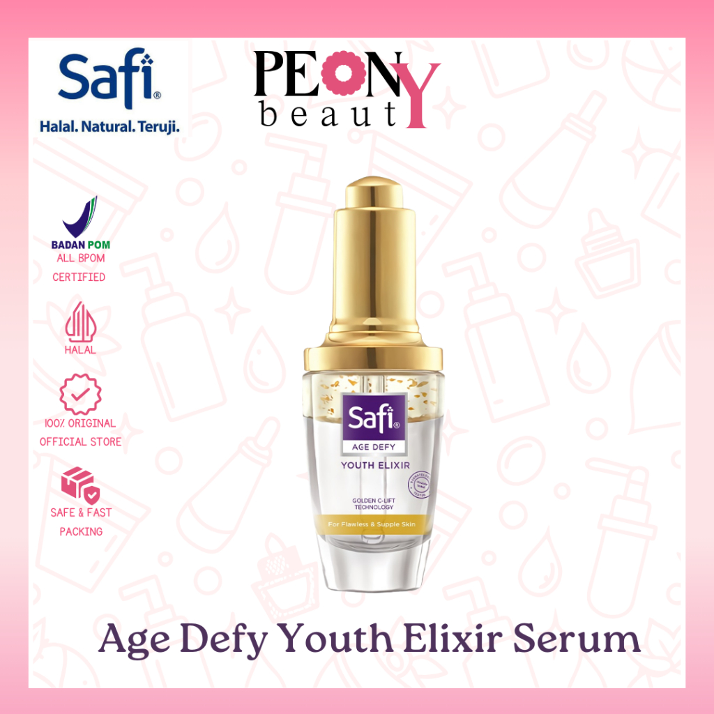 *SAFI Age Defy Youth Elixir | Serum Flek Hitam | 29gr